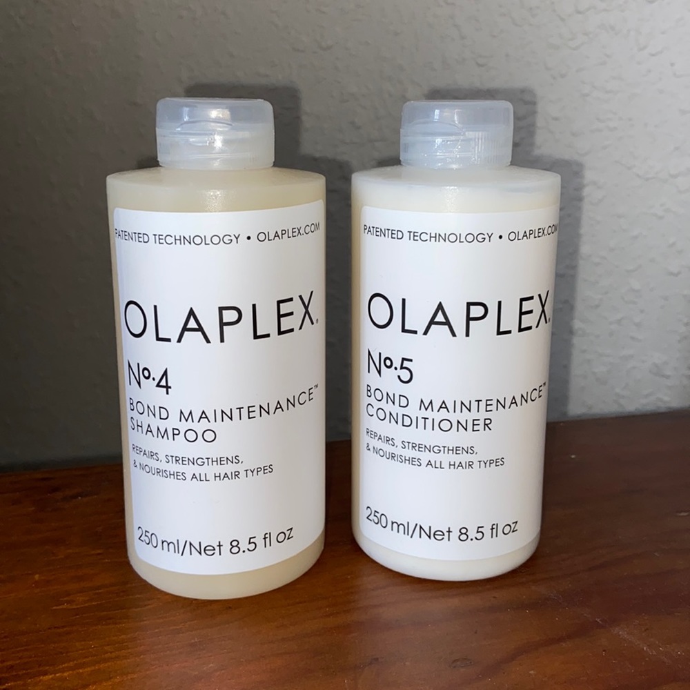 Olaplex shampoo (no. 4) & conditioner (no. 5)